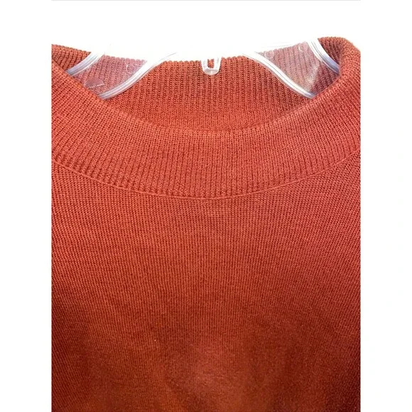 Pendleton Pullover Sweater Men’s Size 2X Rust Red Long Sleeve Crewneck Cotton